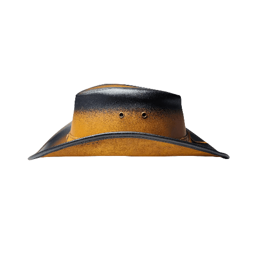 Two-Tone Unisex Suede Leather Cowboy Hat | Authentic Western Style - Equine Care