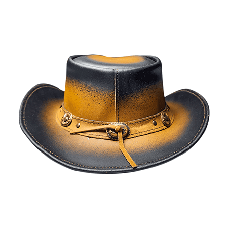 Two-Tone Unisex Suede Leather Cowboy Hat | Authentic Western Style - Equine Care