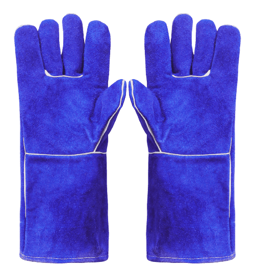 Cowhide Leather Gloves – Durable Protection for Blacksmiths & Farriers - Equine Care