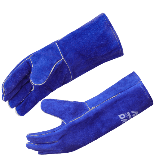 Cowhide Leather Gloves – Durable Protection for Blacksmiths & Farriers - Equine Care