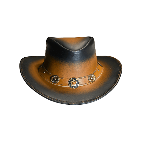 Two-Tone Unisex Suede Leather Cowboy Hat | Authentic Western Style - Equine Care