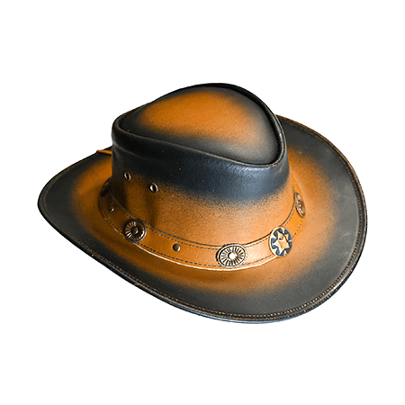 Two-Tone Unisex Suede Leather Cowboy Hat | Authentic Western Style - Equine Care