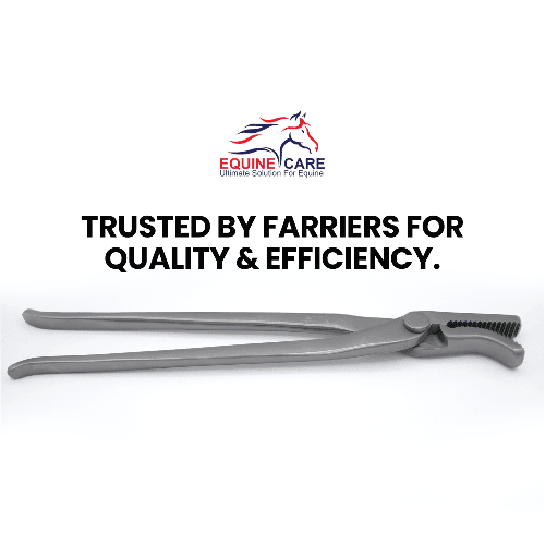 Alligator Hoof Nail Clincher – Professional Farrier Tool for Hoof Maintenance - Equine Care