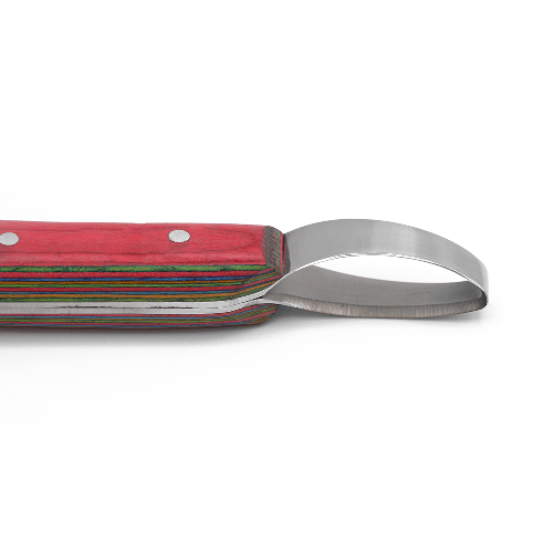 Loop Hoof Knife for Horses – J2 Stainless Steel, Ergonomic Handle - Equine Care