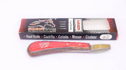 Loop Hoof Knife for Horses – J2 Stainless Steel, Ergonomic Handle - Equine Care