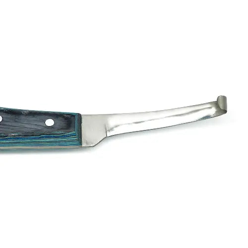 Narrow Stainless Steel Hoof Knife - Right & Left Hand Options