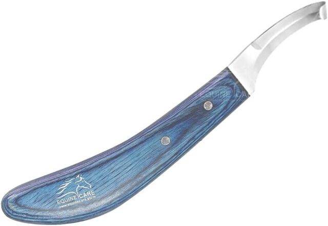 Pro Hoof Knife for Horses – Right & Left, Double Ended, J2 Steel - Equine Care
