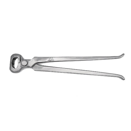 Equine Care 12 Inch Half Round Hoof Nipper - Chrome Vanadium Steel Farrier Tool