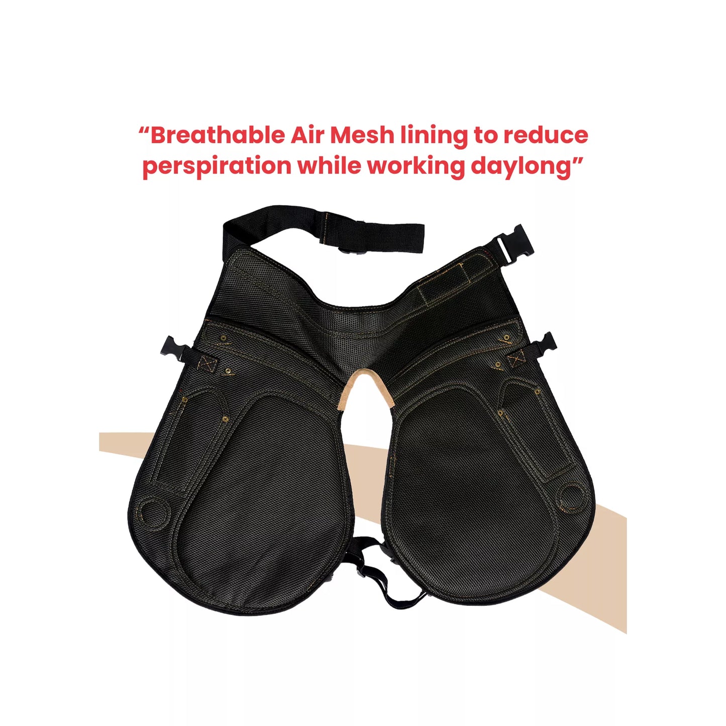 Women’s Stylista Farrier Apron – Premium Suede Leather & Canvas Hoof Trimming Gear