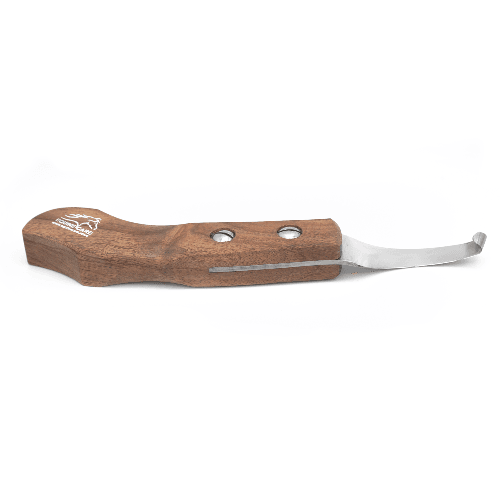 Stainless Steel Hoof Knife with Sheesham Wood Handle