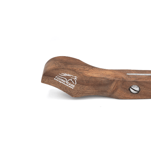 Professional Wooden Handle Farrier Hoof Knife for Horses & Livestock