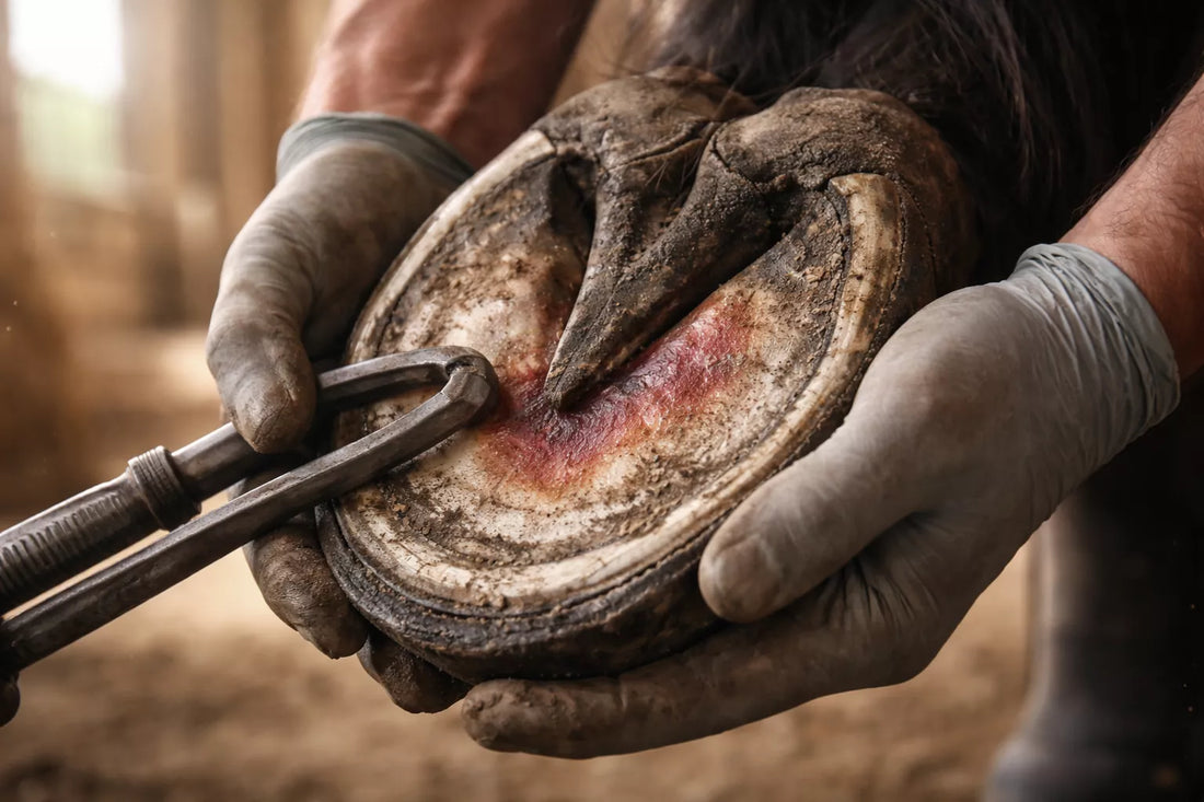 Horse Hoof Bruise Causes, Diagnosis, Treatment, and Prevention