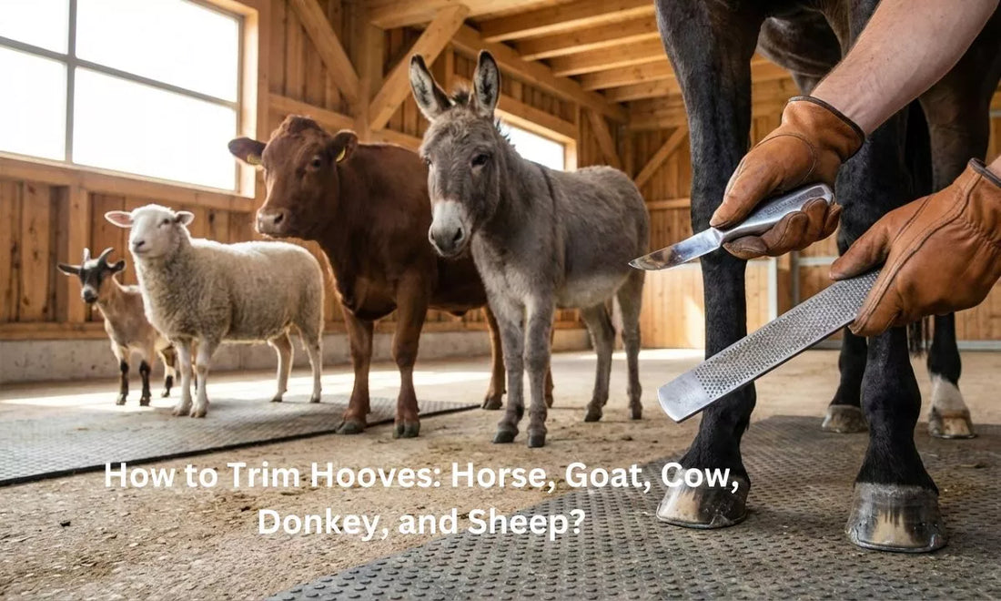 How to Trim Hooves Goat, Cow, Donkey, and Sheep?