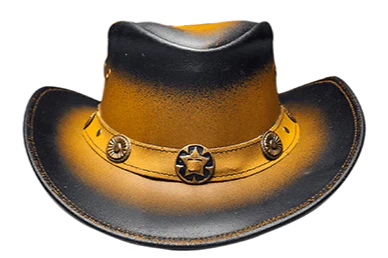 leather cowboy hats
