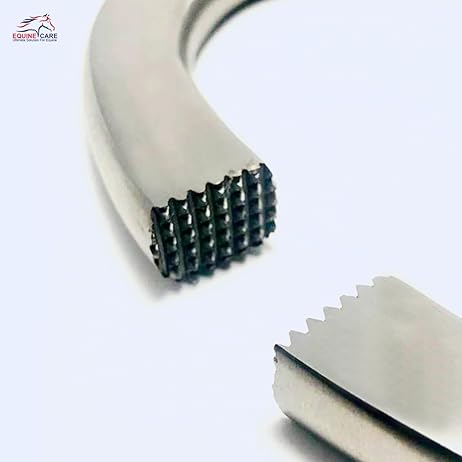 Equine Care 13” hoof tester in professional kit with other Equine Care hoof care tools and farrier-grade veterinary supplies