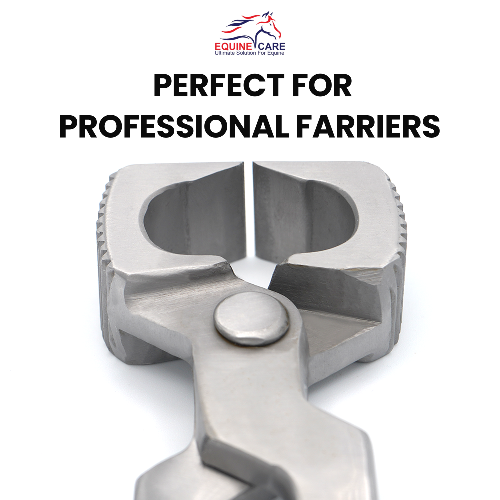 14-Inch Horseshoe Puller with Serrated Jaws for Farriers