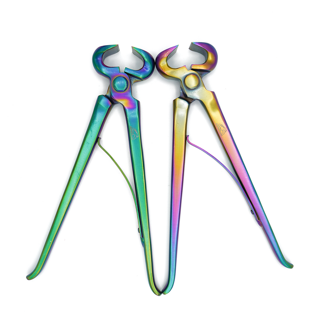 Equine Care Multi Color Farrier Nippers for Horse Hoof Trimming 1