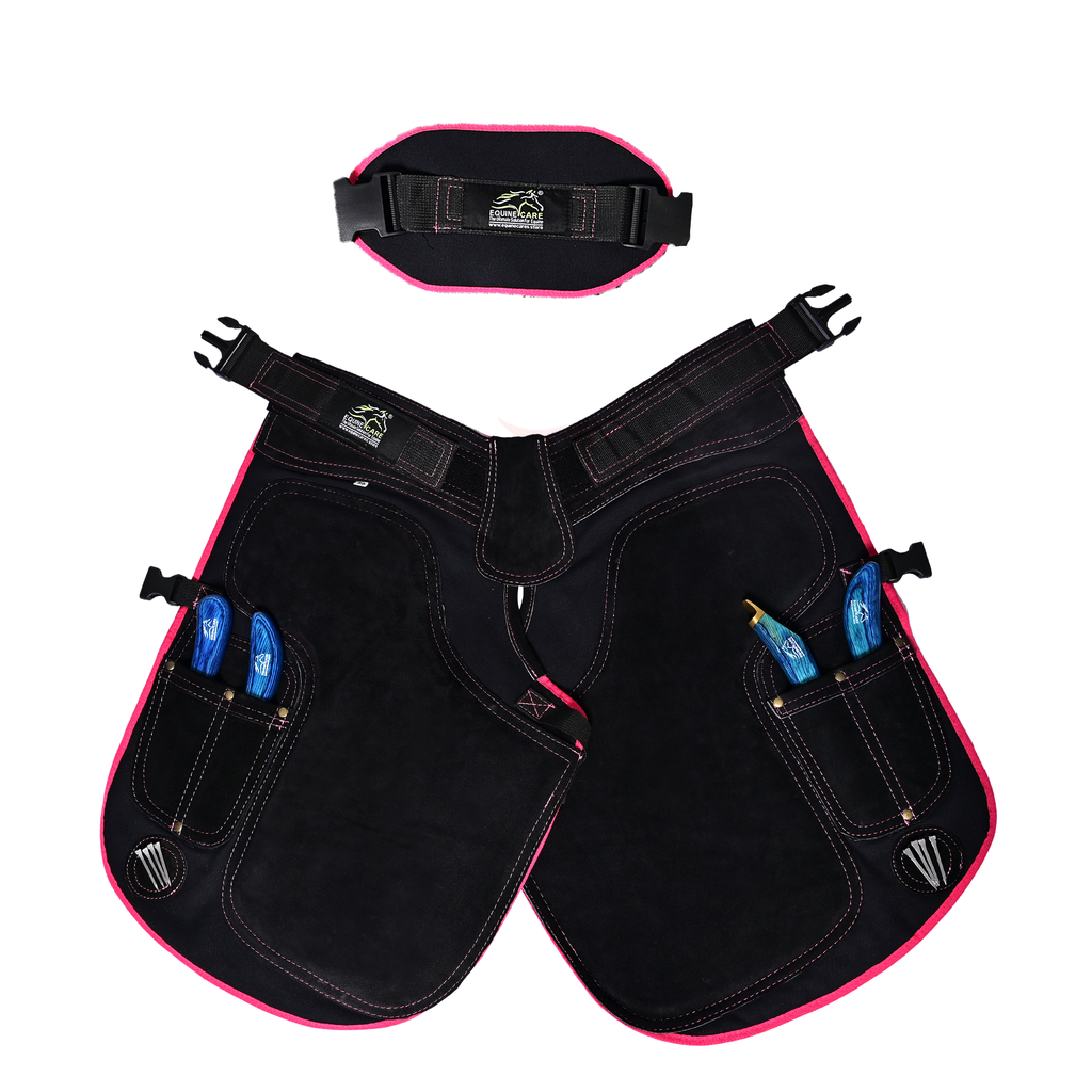 Women's Farrier Chaps Black 3