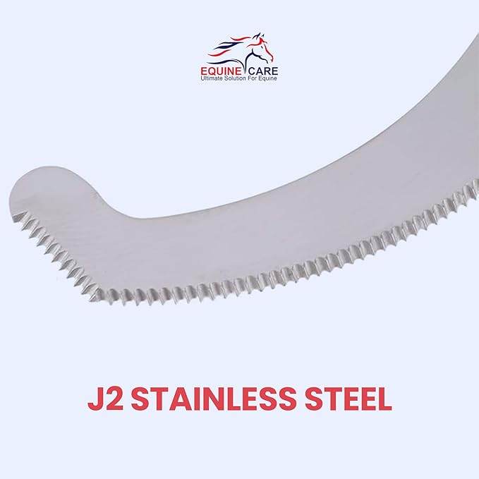 Bot Knife for Horses – J2 Steel Egg Removal Grooming Tool - Equine Care