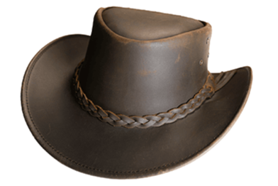 Premium Genuine Leather Cowboy Hat - Western Style for Men’s Elegance