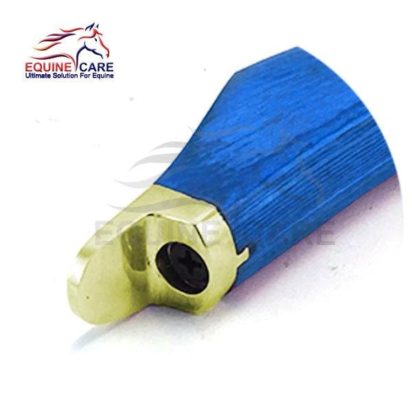 Precision Hoof Knife for Horses, J2 Steel, Right & Left, Blue - Equine Care