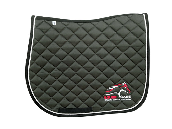 Equine Care Full Size English Saddle Pad – Honeycomb, Non-Slip, Large Horse Fit