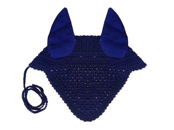 Equine Care Full-Size Horse Ear Bonnet – Fly & Noise Reduction