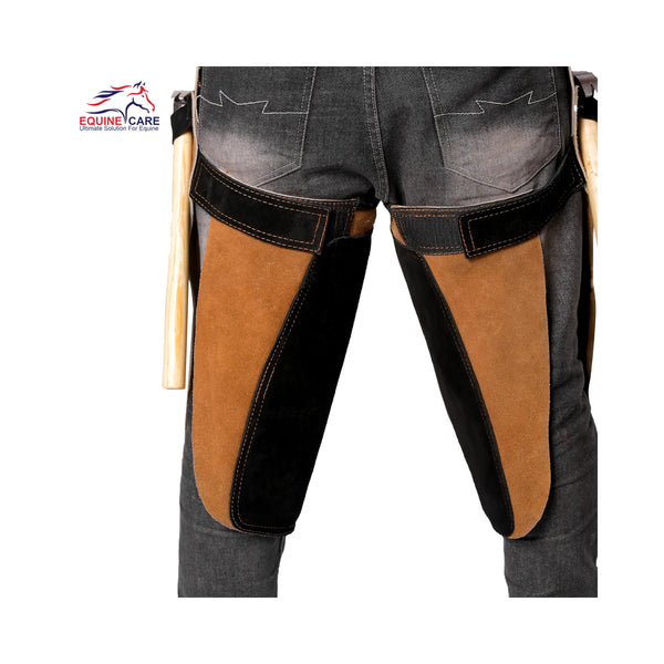 Premium Elite Farrier Apron with Triple-Layer Thigh Protection and Adjustable Waist 