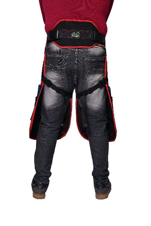 Premium Farrier Apron - Durable Leather, Back Support, Adjustable Length