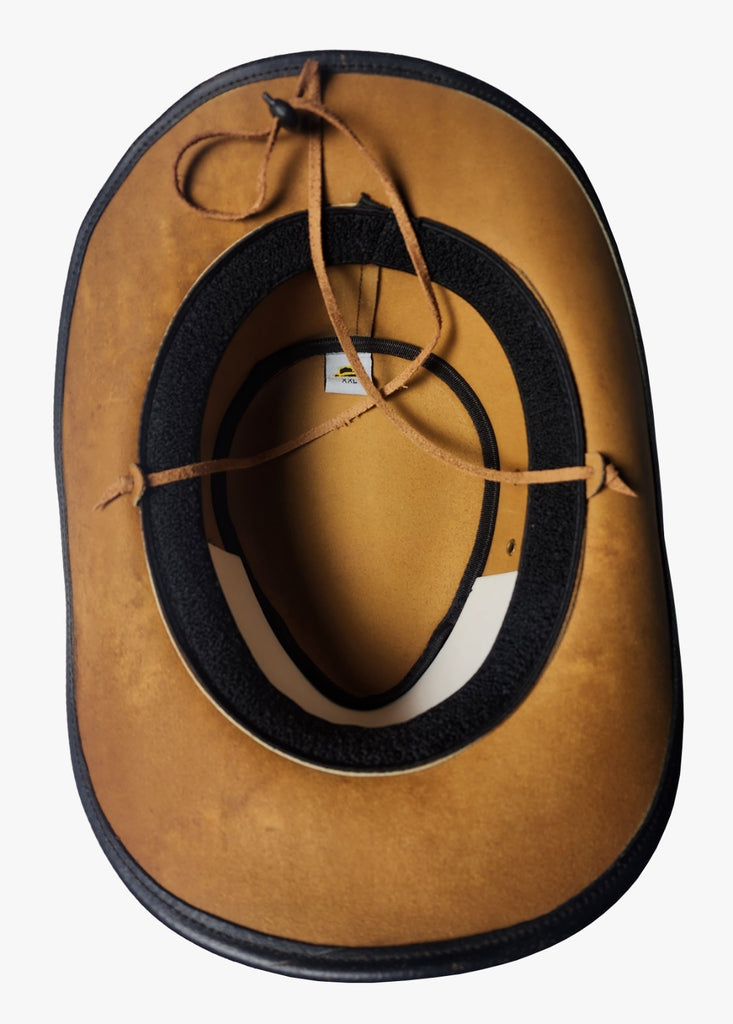 Two-Tone Unisex Suede Leather Cowboy Hat | Authentic Western Style 2