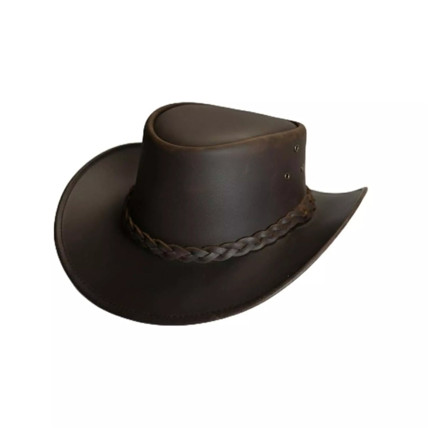Genuine Buffalo Leather Cowboy Hat