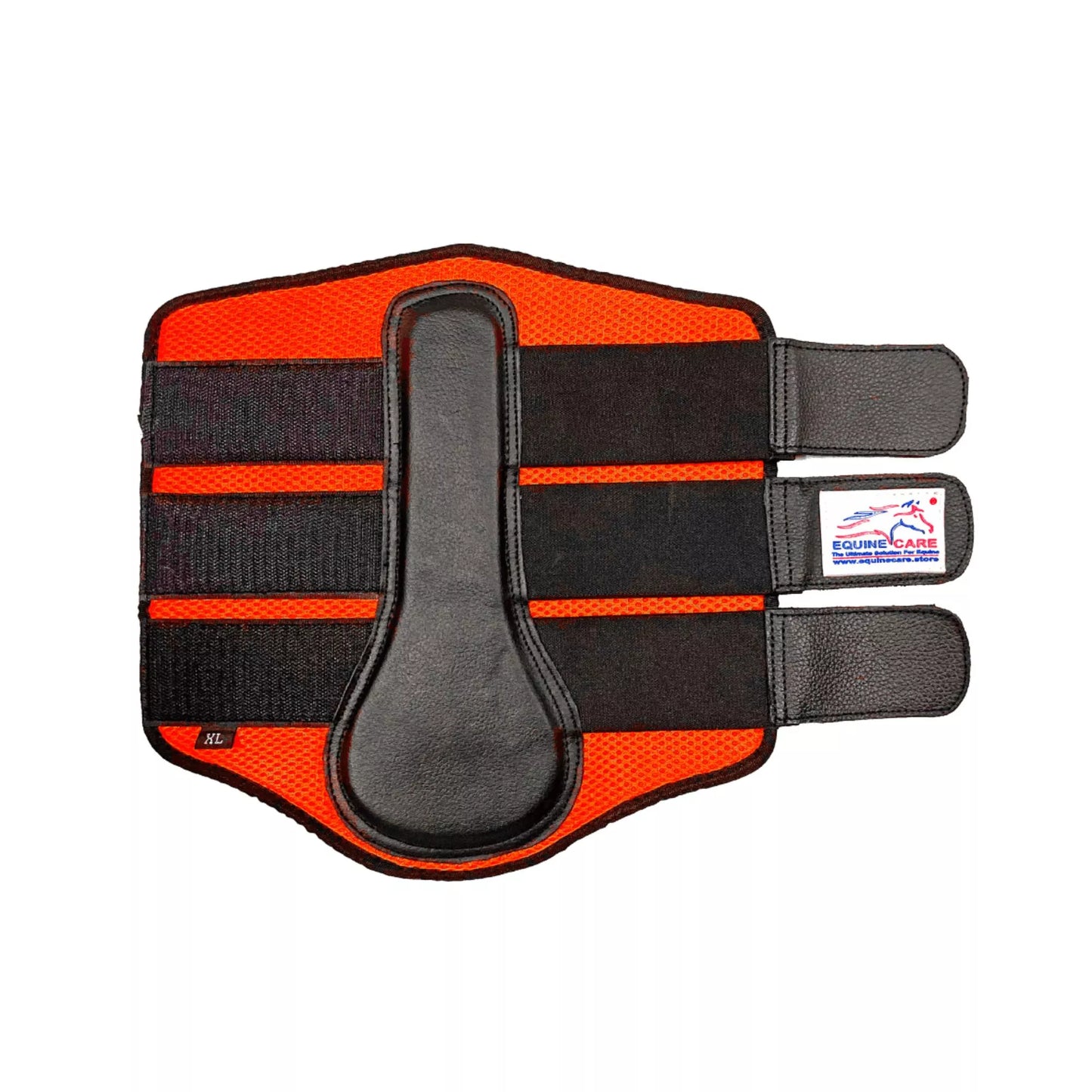 Neoprene Splint Boots with Protective Design - Equine Care orange