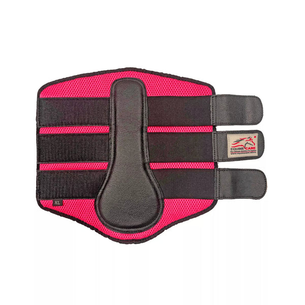 Neoprene Splint Boots with Protective Design - Equine Care Pink