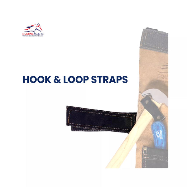 Professional Premium Elite Farrier Apron with Knife Pockets, Nail Magnets & Hammer Loops