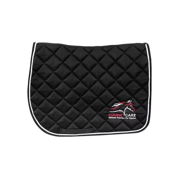 Equine Care Quilted English Saddle Pad – Shock Absorbing and Breathable