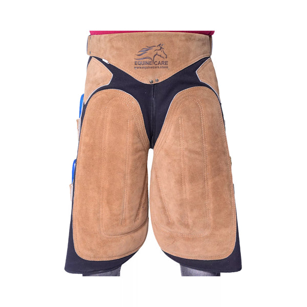 Rugged Farrier Apron – Durable Leather & Canvas with EVA Foam Support