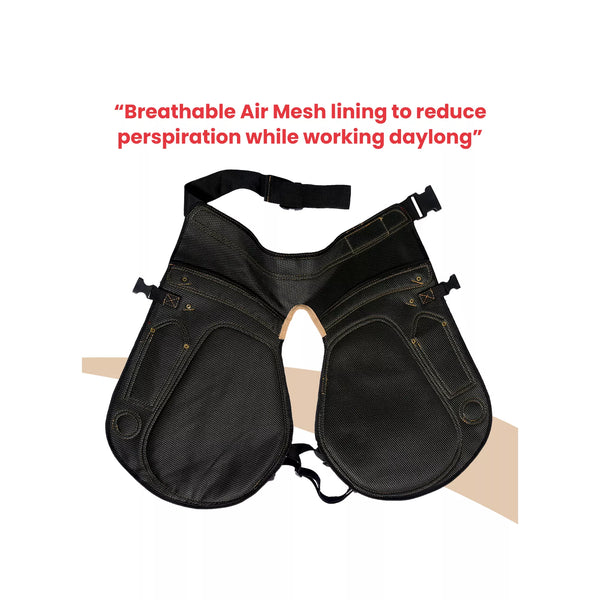 Women’s Stylista Farrier Apron – Premium Suede Leather & Canvas Hoof Trimming Gear