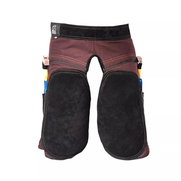 Equine Care Farrier Apron – Leather, Canvas & EVA Padded 23″